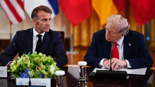 Macron y Trump Macron y Trump