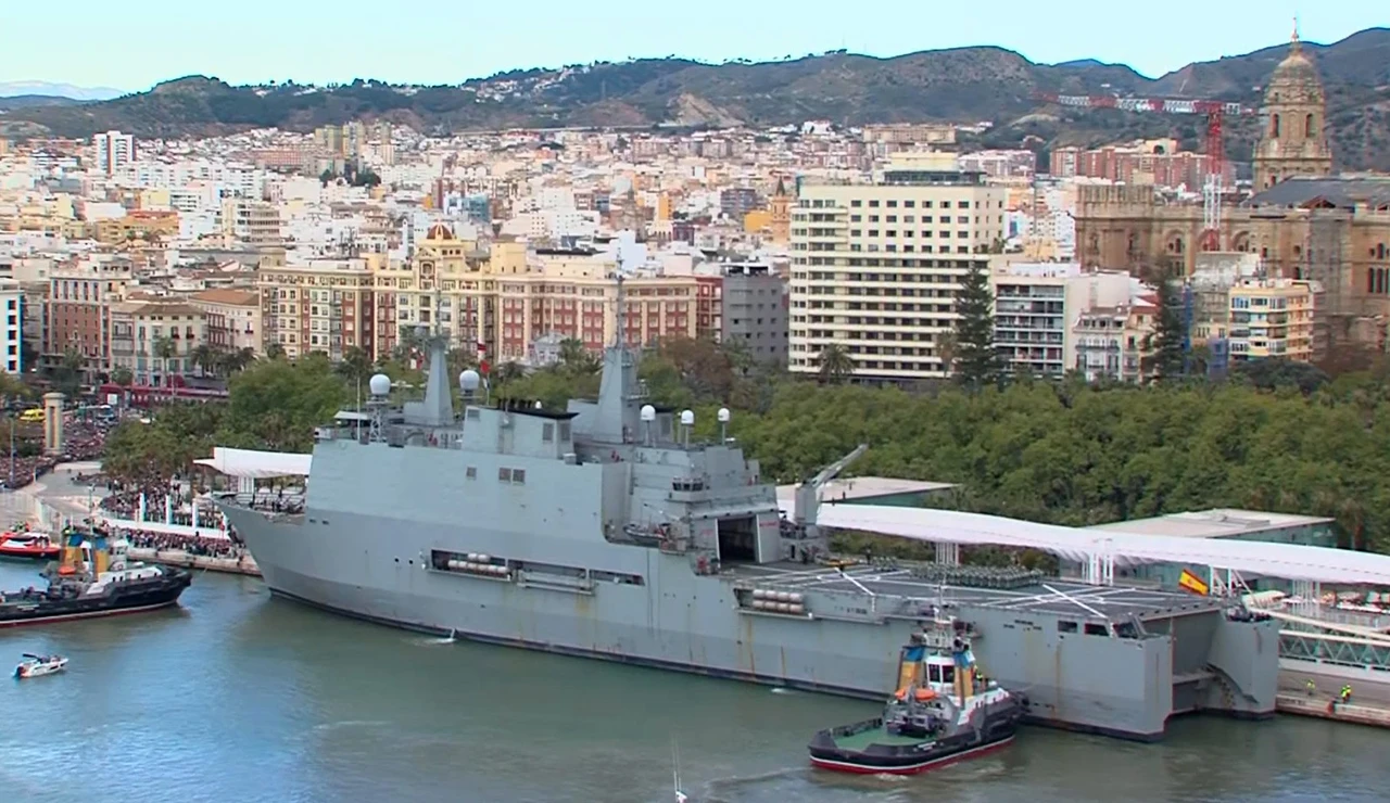 La legión llega a Málaga para la procesión del Cristo de Mena