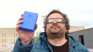 Eclipse inclusivo para los invidentes