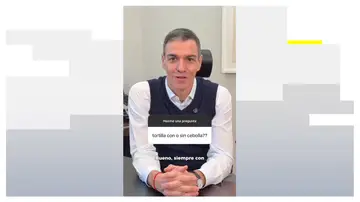 Pedro Sánchez en un vídeo subido a su cuenta de Instagram @sanchezcastejon Pedro Sánchez en un vídeo subido a su cuenta de Instagram @sanchezcastejon