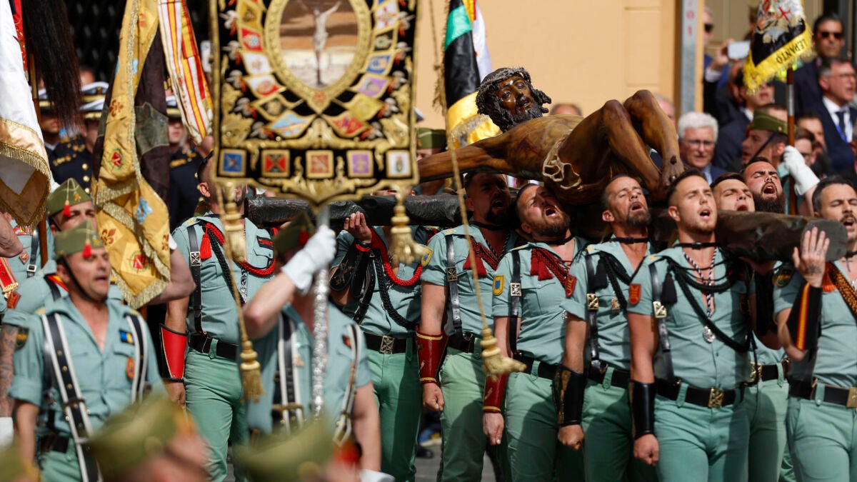 La Legión desembarca en Málaga