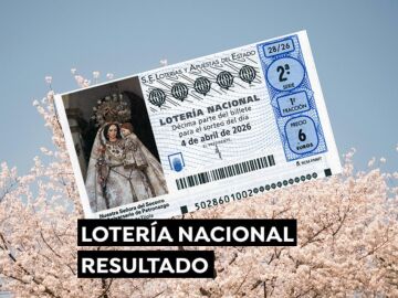 Sorteo Loter&iacute;a Nacional: Comprobar d&eacute;cimo de hoy s&aacute;bado 4 de abril, en directo