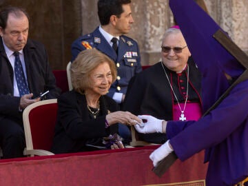 Imagen de la Reina Sof&iacute;a en Murcia 