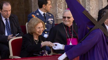 Imagen de la Reina Sof&iacute;a en Murcia 