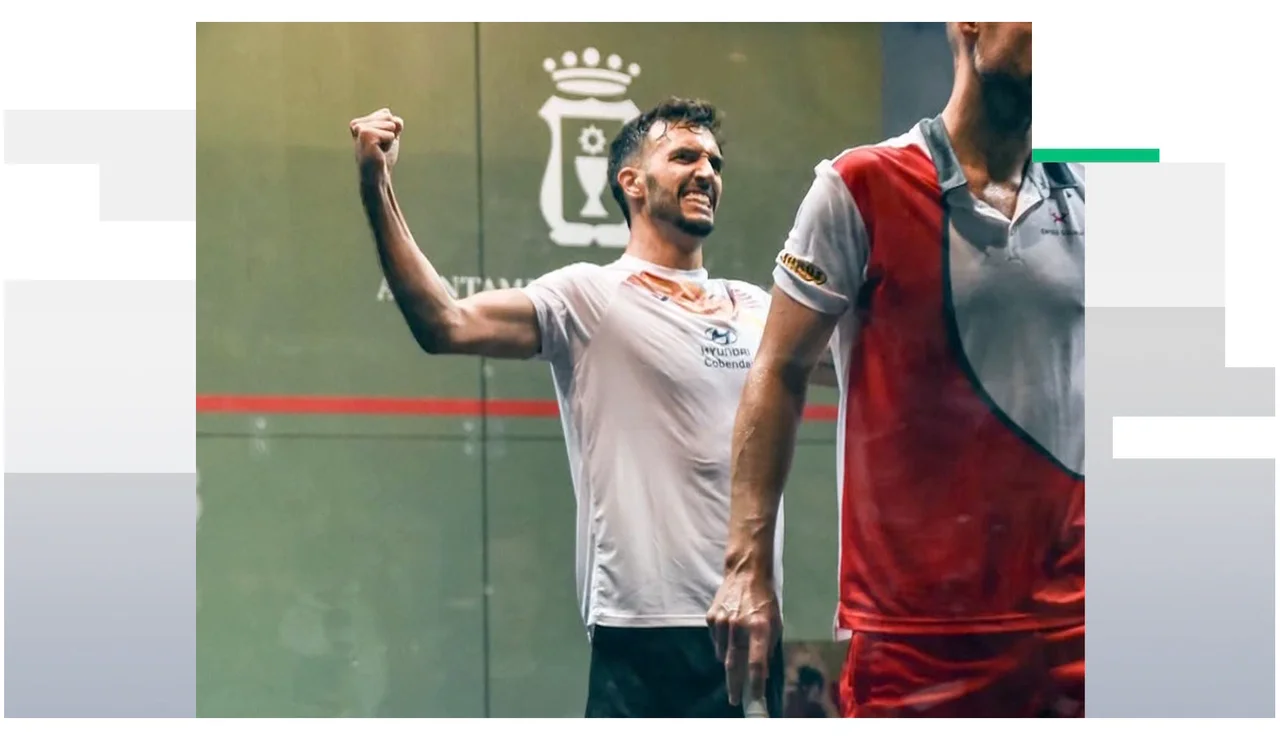 Iker Pajares, campeón de España de Squash
