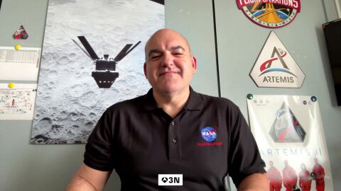 El ingeniero espa&ntilde;ol Carlos Garc&iacute;a Gal&aacute;n analiza en directo el avance de Artemis II desde la NASA