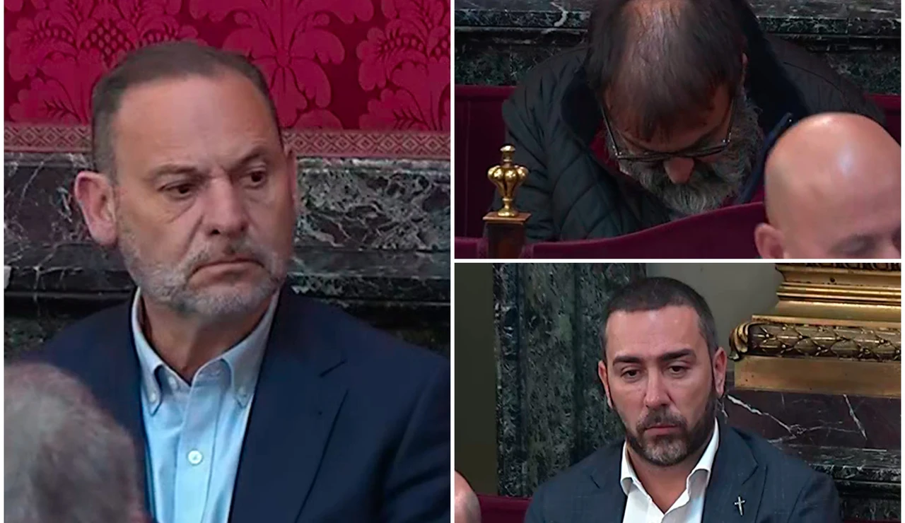 Ábalos, Koldo y Aldama en el juicio del caso mascarillas