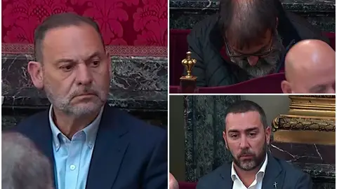 Ábalos, Koldo y Aldama en el juicio del caso mascarillas Ábalos, Koldo y Aldama en el juicio del caso mascarillas