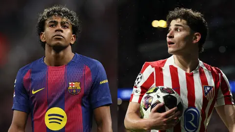 Lamine y Julián Álvarez Lamine y Julián Álvarez