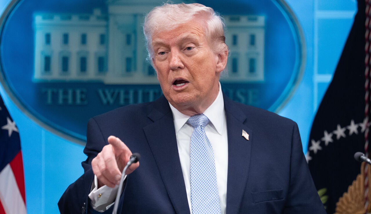 El presidente de Estados Unidos Donald Trump