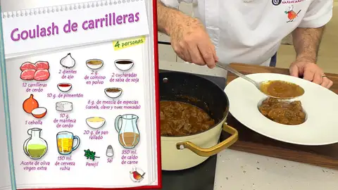 Ingredientes Goulash de carrilleras Ingredientes Goulash de carrilleras