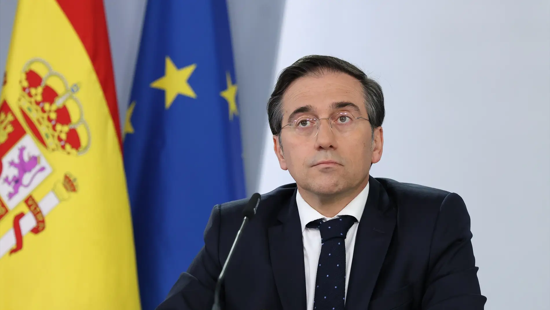 El ministro de Asuntos Exteriores, Unión Europea y Cooperación, José Manuel Albares. El ministro de Asuntos Exteriores, Unión Europea y Cooperación, José Manuel Albares.