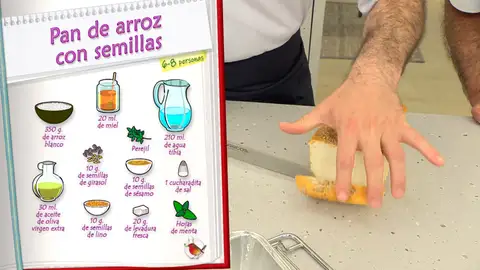 Ingredientes Pan de arroz con semillas Ingredientes Pan de arroz con semillas