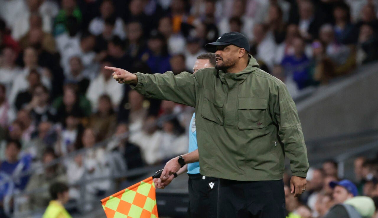 Vincent Kompany, en el Santiago Bernab&eacute;u