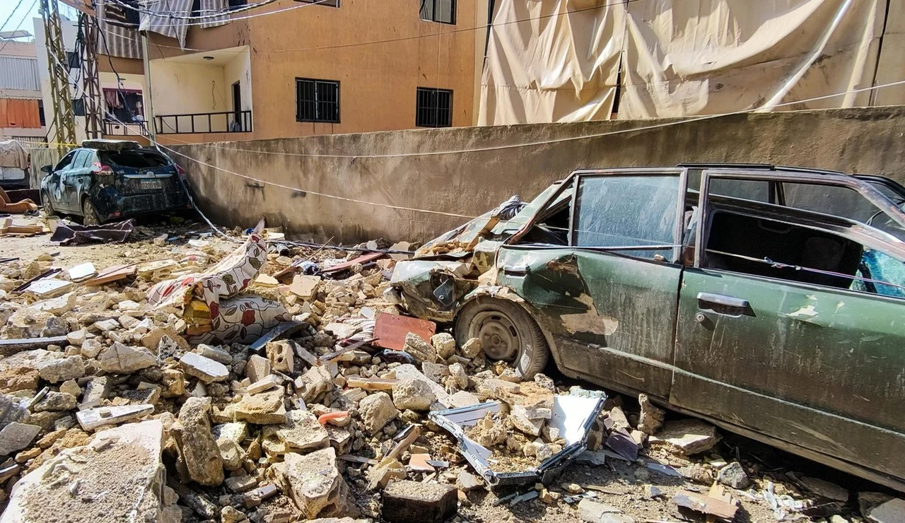 Al menos ocho muertos y decenas de heridos en un bombardeo israelí en Sidón, Líbano