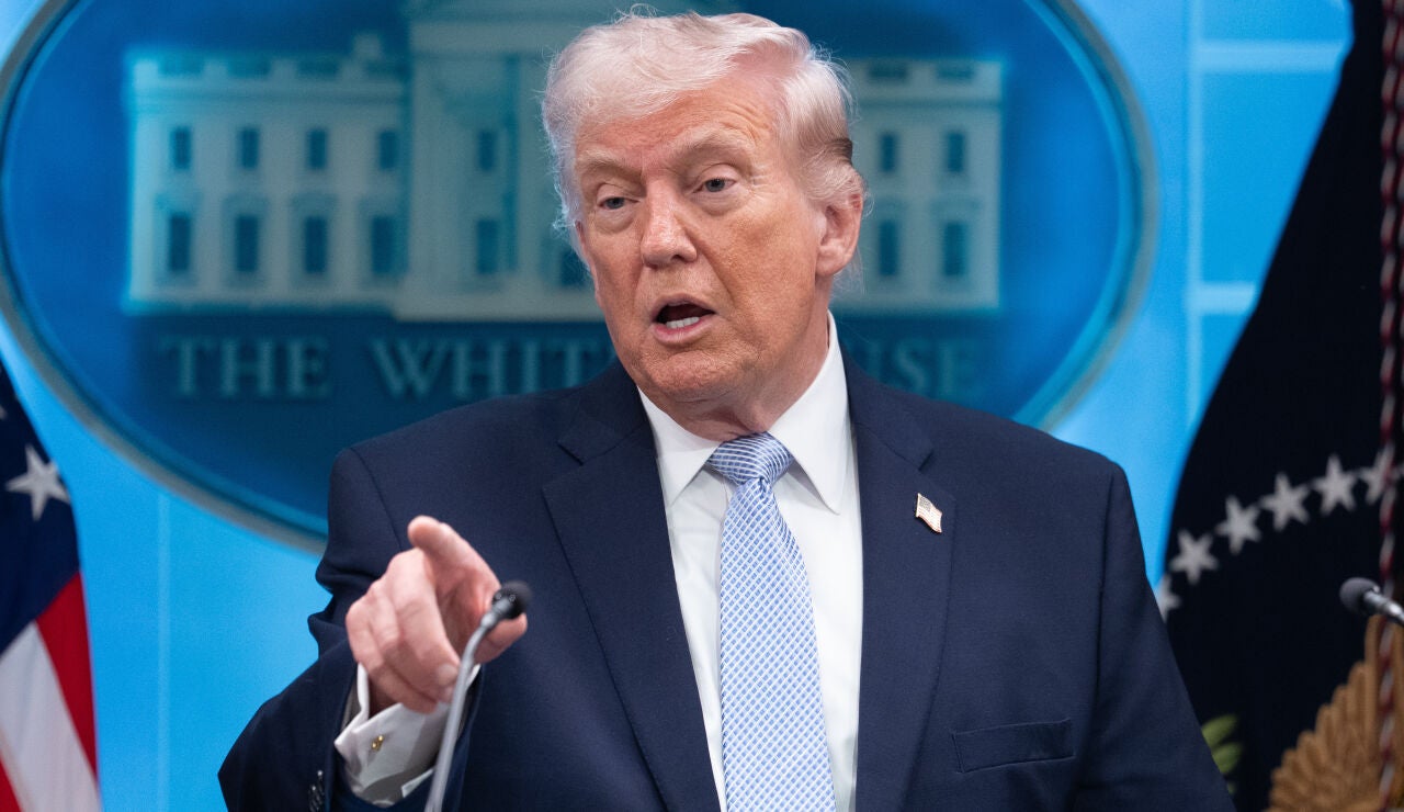 Trump Holds Press Conference On Iran War