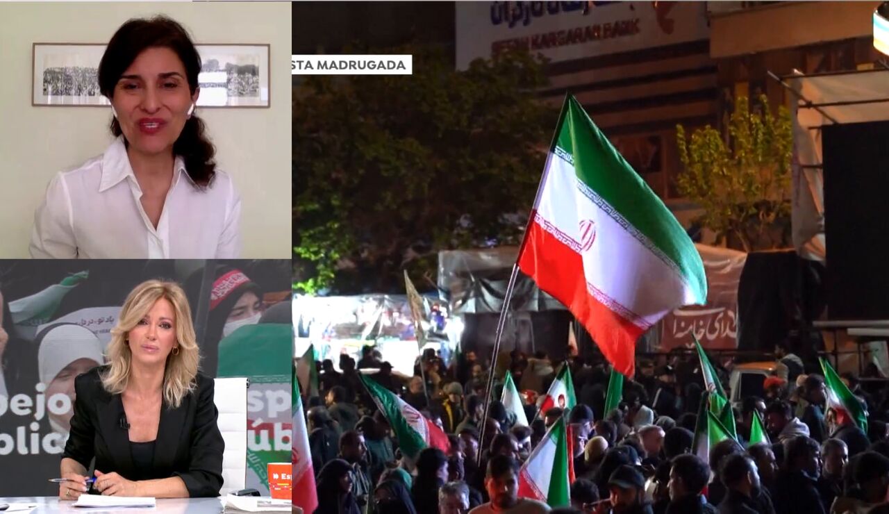 Ryma Sheermohammadi, activista iran&iacute; en Espejo P&uacute;blico