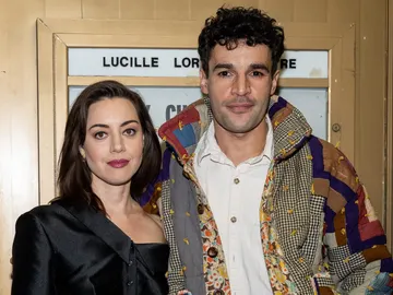 Aubrey Plaza y Christopher Abbott Aubrey Plaza y Christopher Abbott