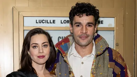 Aubrey Plaza y Christopher Abbott Aubrey Plaza y Christopher Abbott