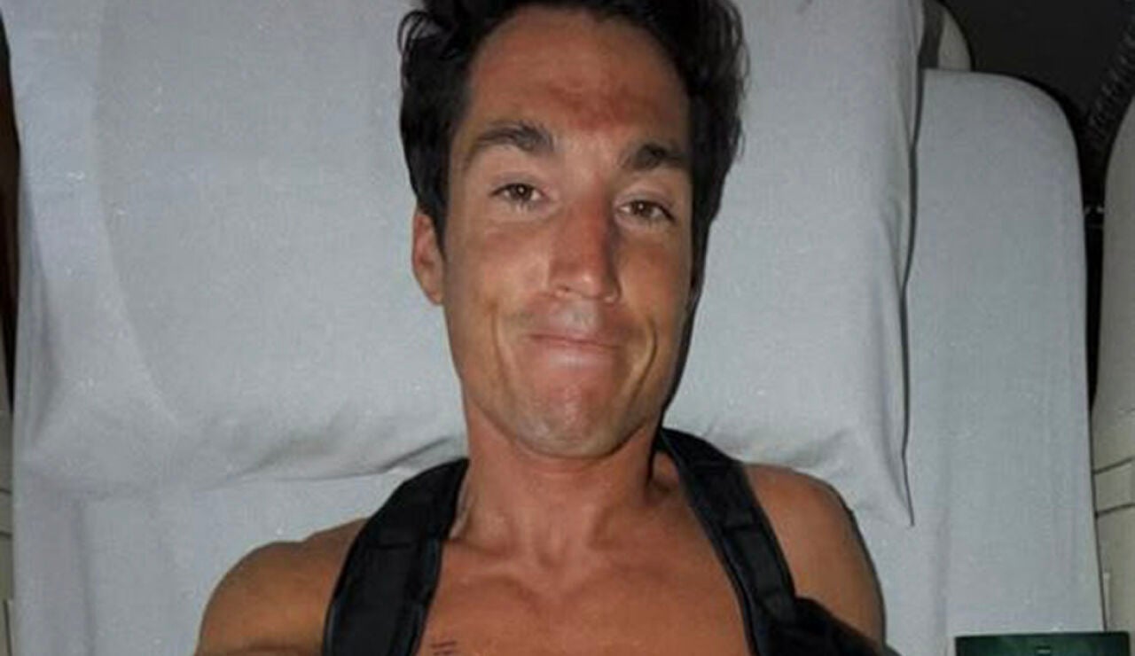 El catal&aacute;n Aleix Espargar&oacute;, tras su ca&iacute;da en Sepang