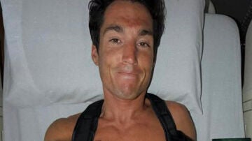 El catal&aacute;n Aleix Espargar&oacute;, tras su ca&iacute;da en Sepang