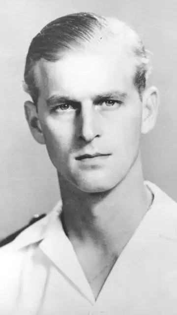 Felipe de Edimburgo de joven Felipe de Edimburgo de joven