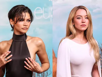 Zendaya y Sydney Sweeney en la premiere de Euphoria Zendaya y Sydney Sweeney en la premiere de Euphoria