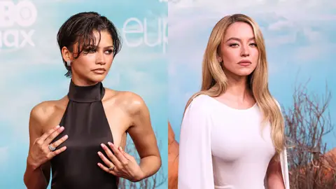 Zendaya y Sydney Sweeney en la premiere de Euphoria Zendaya y Sydney Sweeney en la premiere de Euphoria