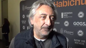 Juan José Carmona ante las cámaras Juan José Carmona ante las cámaras