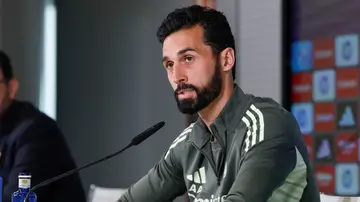 Álvaro Arbeloa, en rueda de prensa en Valdebebas Álvaro Arbeloa, en rueda de prensa en Valdebebas
