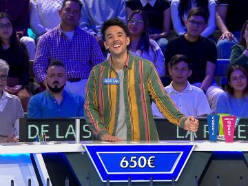 Adri&aacute;n se apoya en el gajo de &lsquo;todas las vocales&rsquo; para resolver un panel de 650&euro;