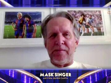 Bernd Schuster en Detr&aacute;s de la m&aacute;scara