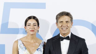 Virginia Troconis y Manuel D&iacute;az El Cordob&eacute;s, en un evento en Madrid