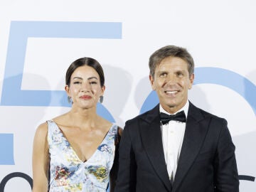 Virginia Troconis y Manuel D&iacute;az El Cordob&eacute;s, en un evento en Madrid