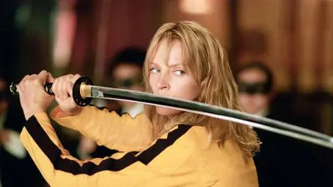 Uma Thurman en Kill Bill Uma Thurman en Kill Bill