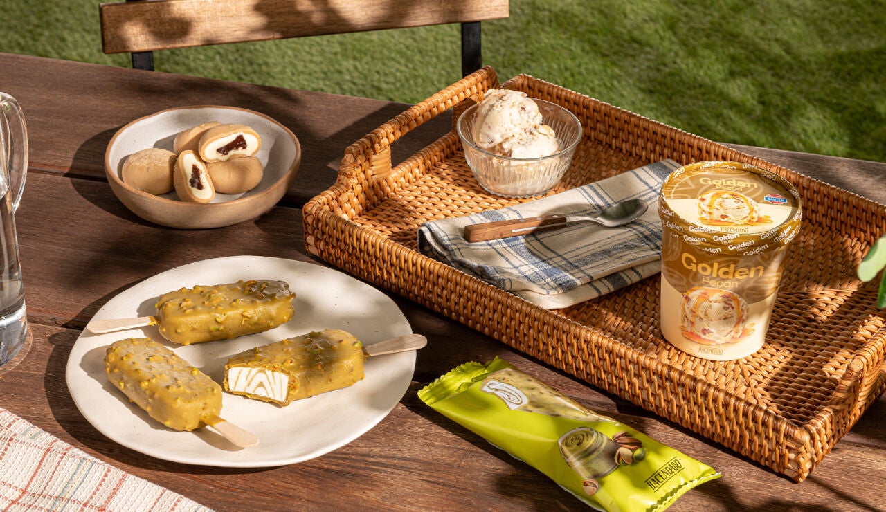 Pistacho, nueces de pec&aacute;n y el Dochi reinventado: los nuevos sabores y texturas de los helados de Mercadona