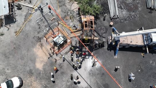 Mina M&eacute;xico rescate