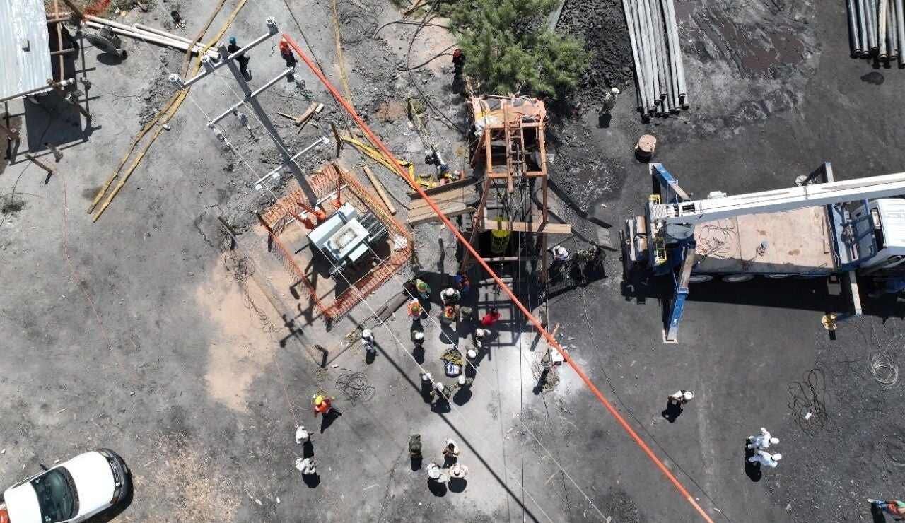 Mina M&eacute;xico rescate