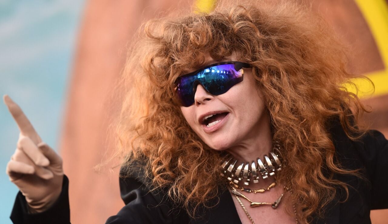 Natasha Lyonne en la premiere de la temporada 3 de Euphoria