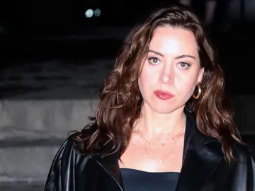 La actriz Aubrey Plaza La actriz Aubrey Plaza