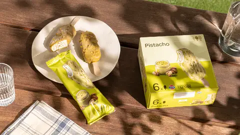 Bombón de pistacho Bombón de pistacho