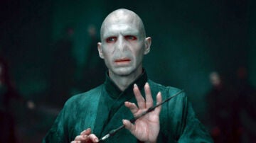 Ralph Fiennes como Voldemort en Harry Potter y las reliquias de la muerte: parte 2