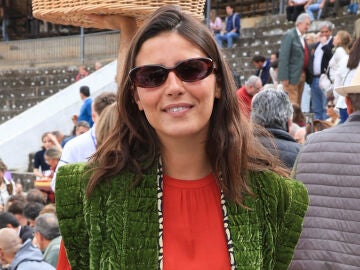 Tana Rivera en la plaza de toros de Brihuega