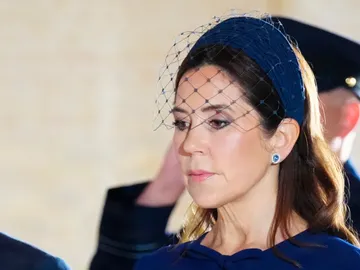 Mary de Dinamarca en un acto Mary de Dinamarca en un acto