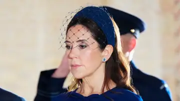 Mary de Dinamarca en un acto Mary de Dinamarca en un acto