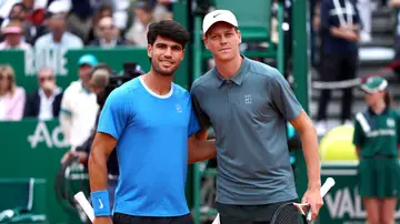 Carlos Alcaraz y Jannik Sinner, finalistas del Masters de Montecarlo Carlos Alcaraz y Jannik Sinner, finalistas del Masters de Montecarlo