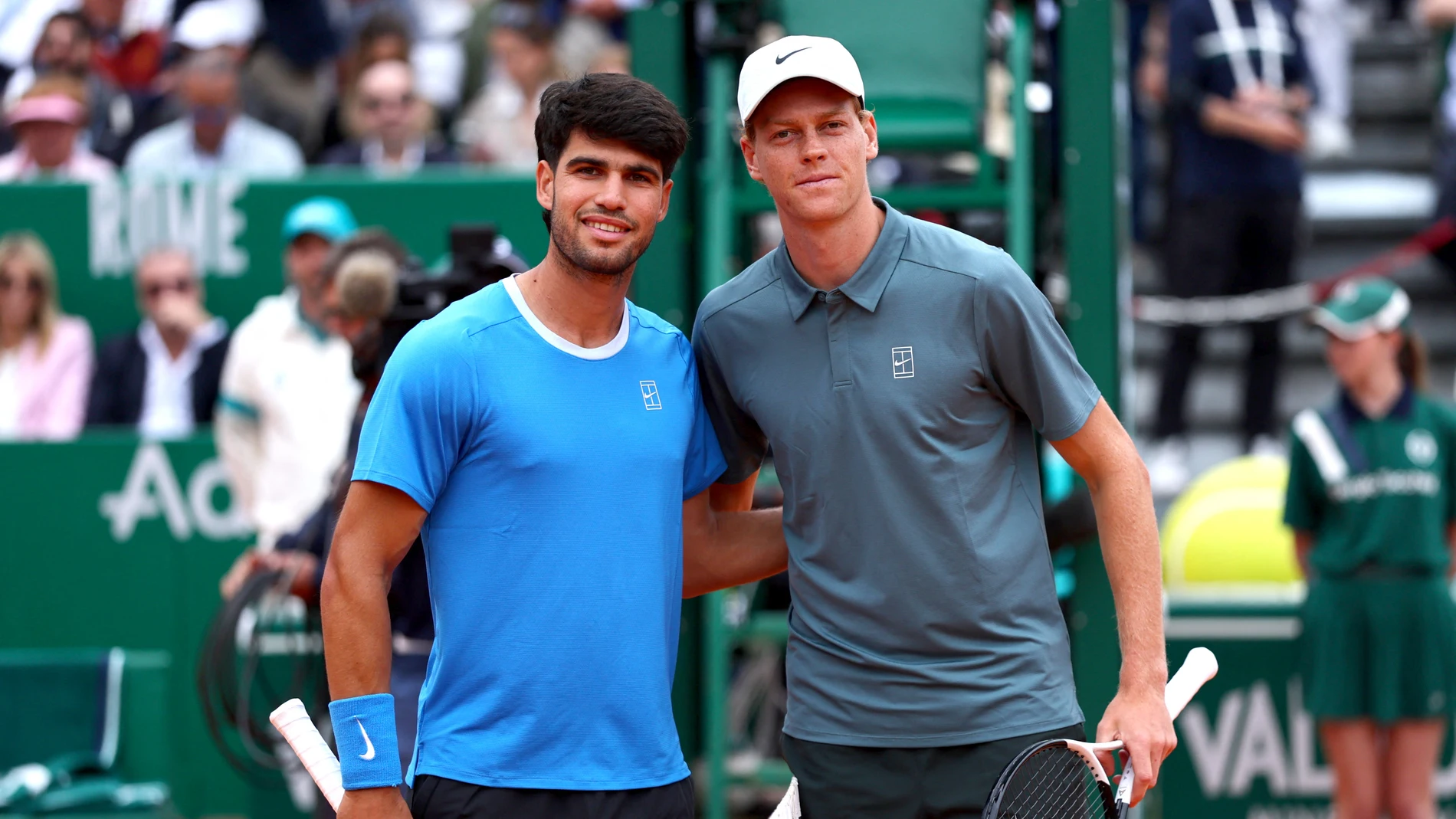 Carlos Alcaraz y Jannik Sinner, finalistas del Masters de Montecarlo Carlos Alcaraz y Jannik Sinner, finalistas del Masters de Montecarlo
