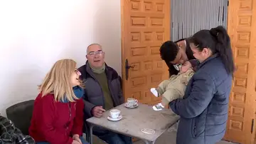 Nace un bebé en La Pobleta Nace un bebé en La Pobleta