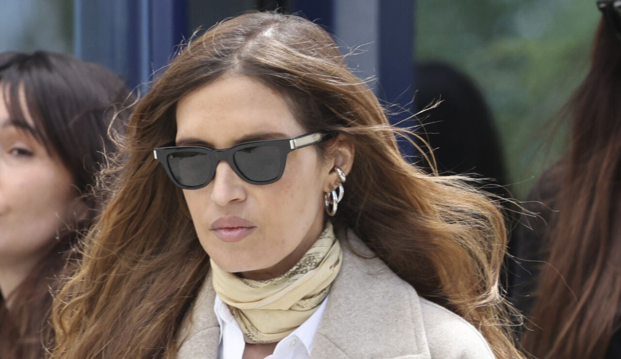 Sara Carbonero, en el tanatorio tras la muerte de su madre