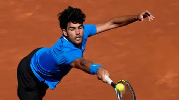 Alcaraz en el duelo ante Virtanen en el Godó Alcaraz en el duelo ante Virtanen en el Godó